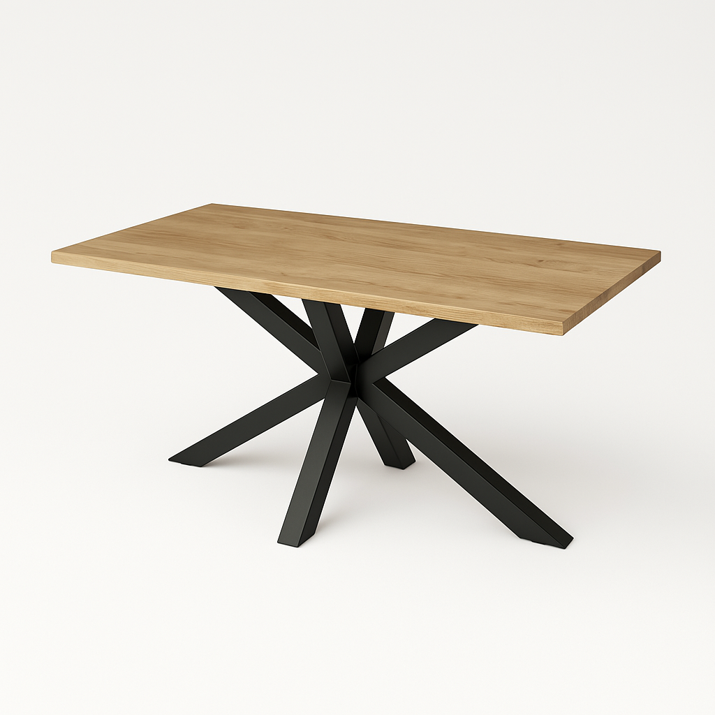 rechthoek+ essen+ MATRIX POOT STAAL ZWART